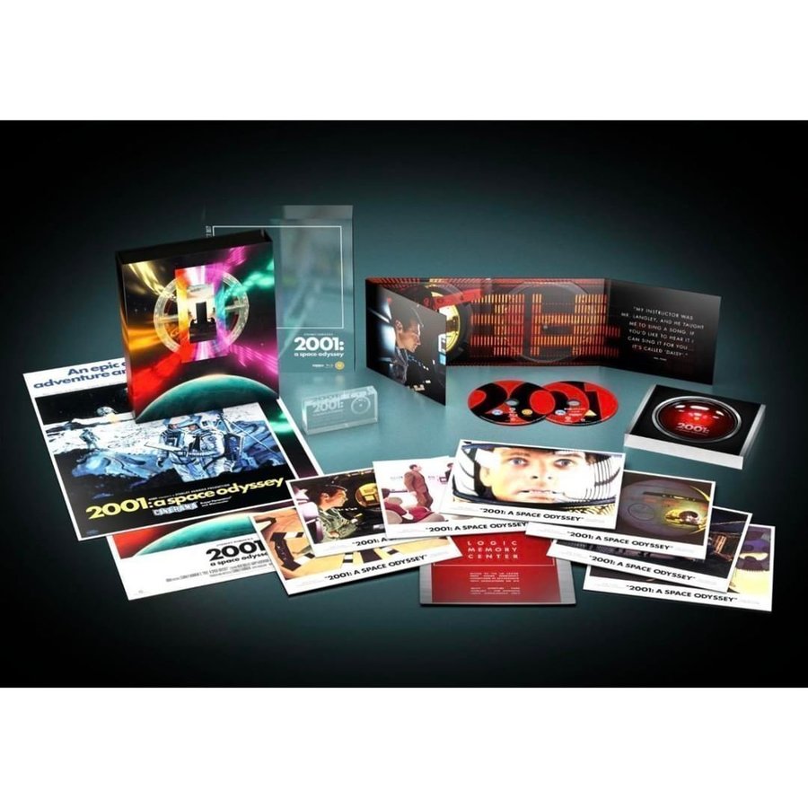 2001: A SPACE ODYSSEY | UK Import | 4K UHD + Blu-ray Limited Edition | Warner Bros