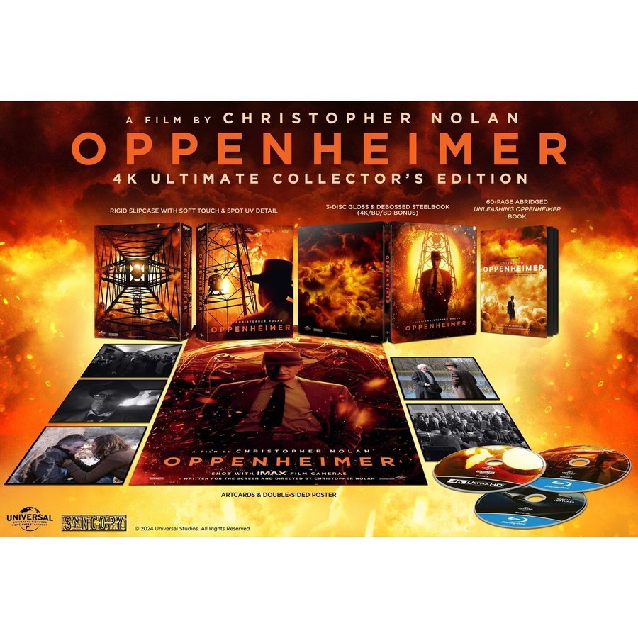 OPPENHEIMER | 4K UHD + Blu-ray | Universal Studios