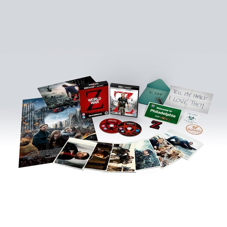 WORLD WAR Z | 4K UHD + Blu-ray | Paramount Pictures