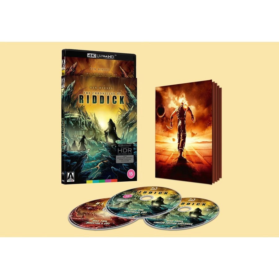 THE CHRONICLES OF RIDDICK | 4K UHD | Arrow Films