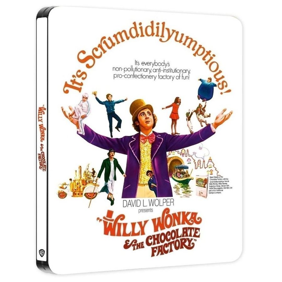 WILLY WONKA & THE CHOCOLATE FACTORY | 4K UHD + Blu-ray | Warner Bros.