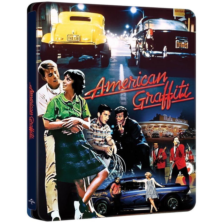 AMERICAN GRAFFITI | UK Import | 4K UHD + Blu-ray Limited Edition Steelbook | Universal
