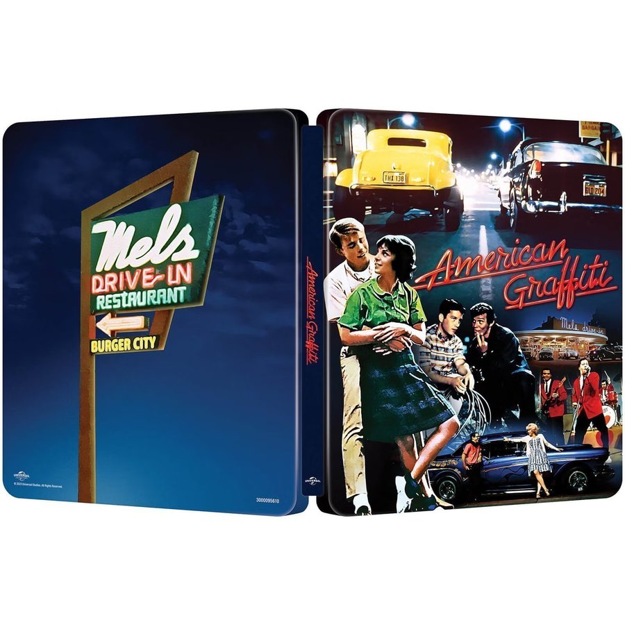 AMERICAN GRAFFITI | UK Import | 4K UHD + Blu-ray Limited Edition Steelbook | Universal