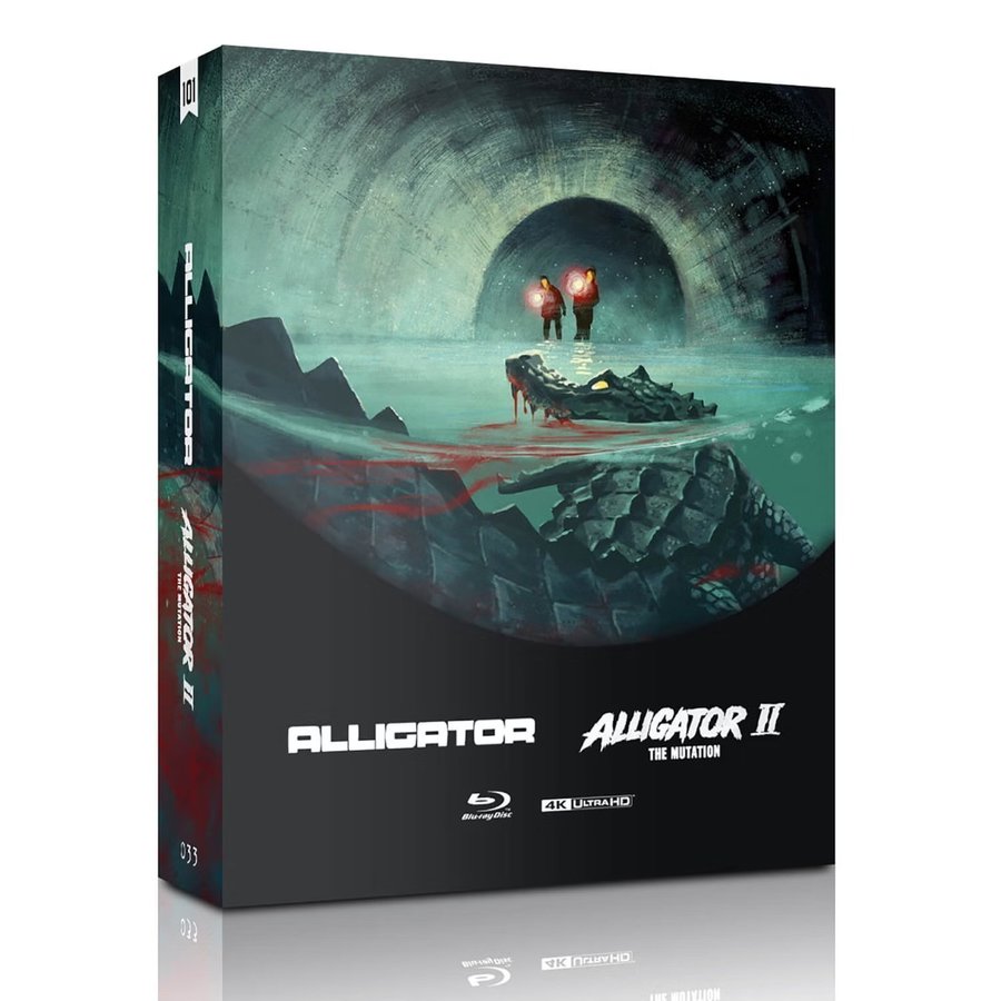 ALLIGATOR & ALLIGATOR II: THE MUTATION | UK Import | 4K UHD + Blu-ray Limited Edition | 101 Films
