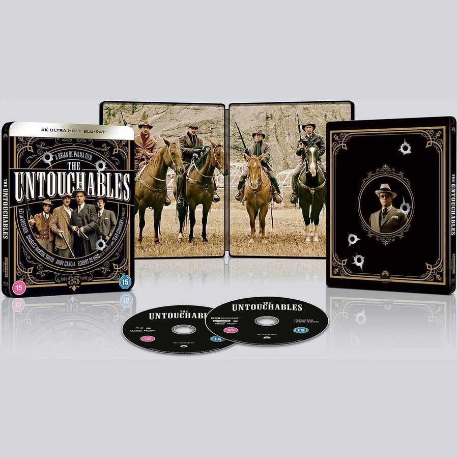 THE UNTOUCHABLES | 4K UHD + Blu-ray | Paramount Pictures