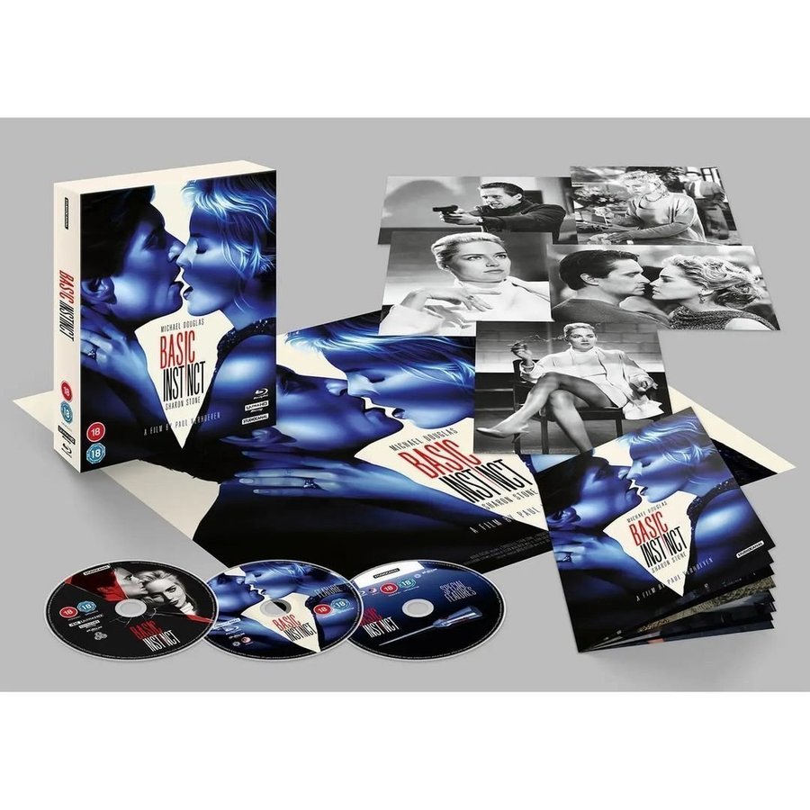 BASIC INSTINCT | UK Import | 4K UHD + Blu-ray Collector's Edition | StudioCanal