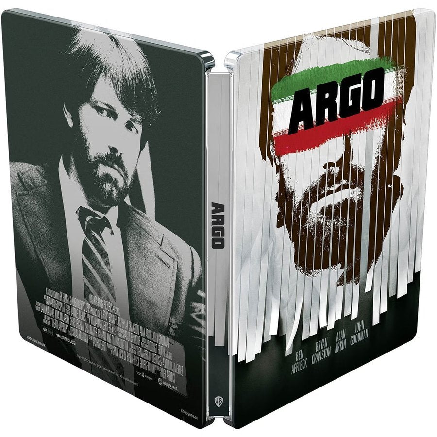 ARGO | UK Import | 4K UHD + Blu-ray Limited Edition Steelbook | Warner Bros