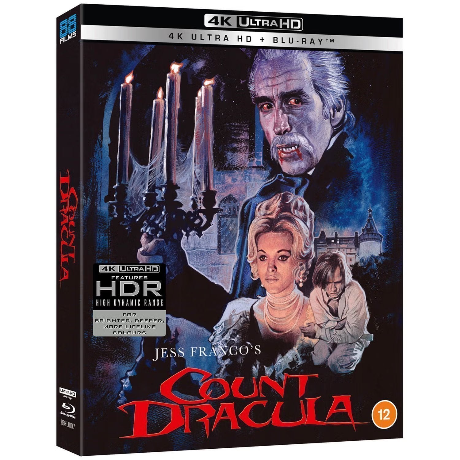 COUNT DRACULA | 4K UHD + Blu-ray | 88 Films