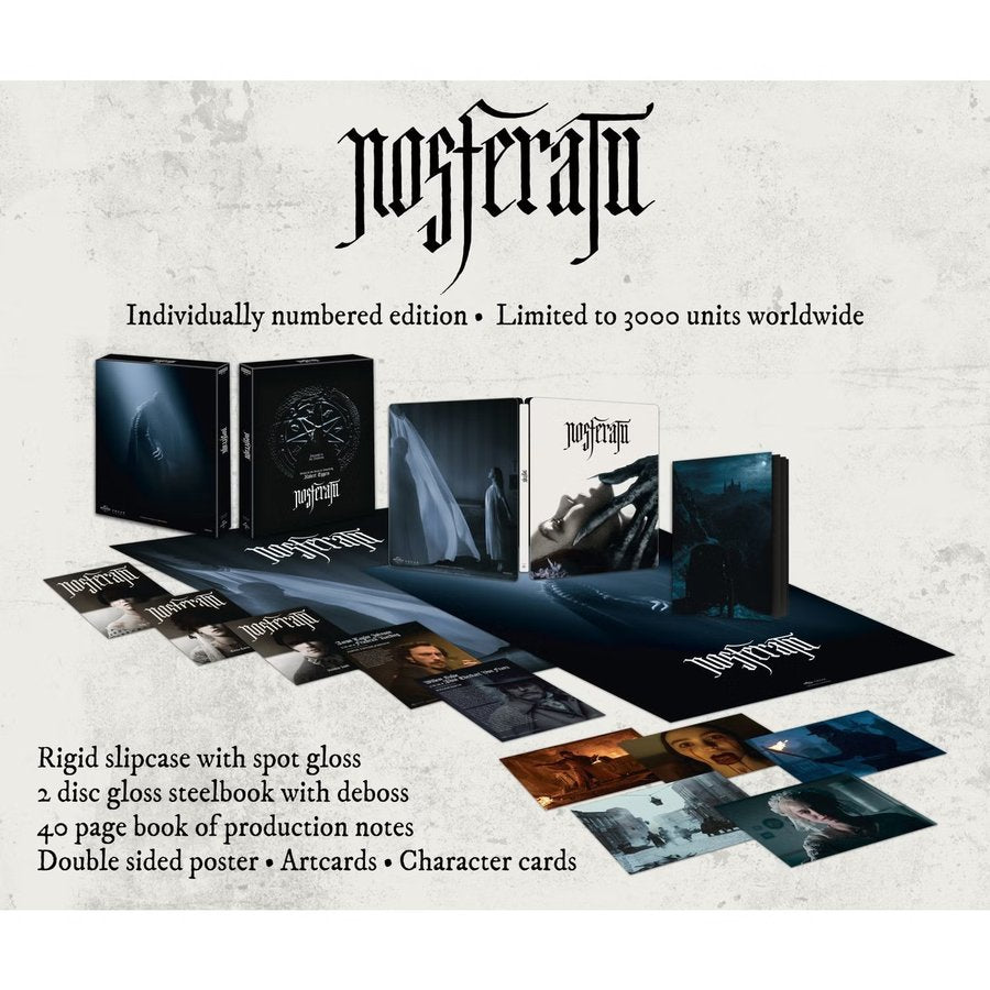 NOSFERATU | UK Import | 4K UHD + Blu-ray Collector's Edition Steelbook | Universal
