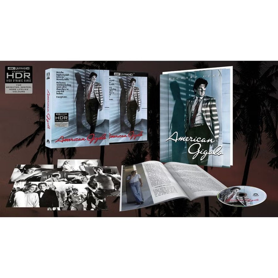 AMERICAN GIGOLO | UK Import | 4K UHD Limited Edition Arrow Store Exclusive | Arrow Video