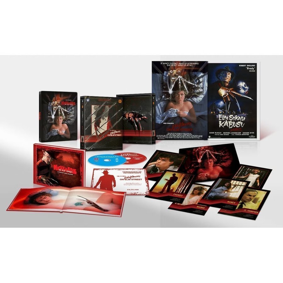 A NIGHTMARE ON ELM STREET | UK Import | 4K UHD + Blu-ray Collector's Edition Steelbook | Warner Bros