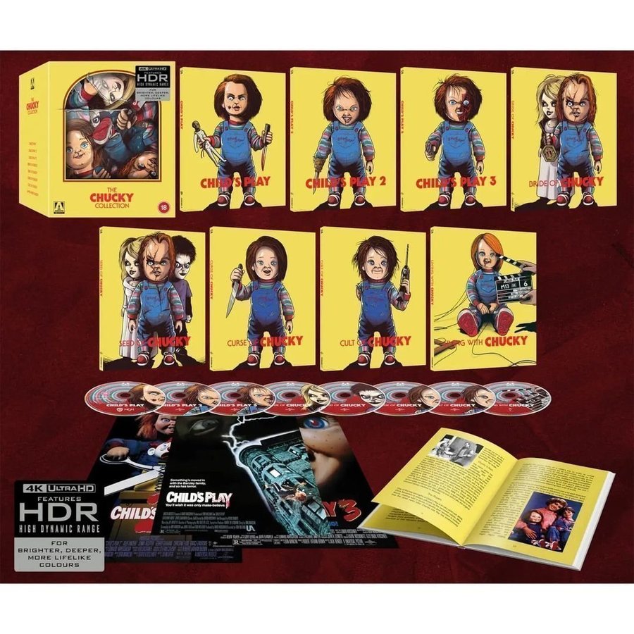 THE CHUCKY COLLECTION | 4K UHD + Blu-ray | Arrow Films