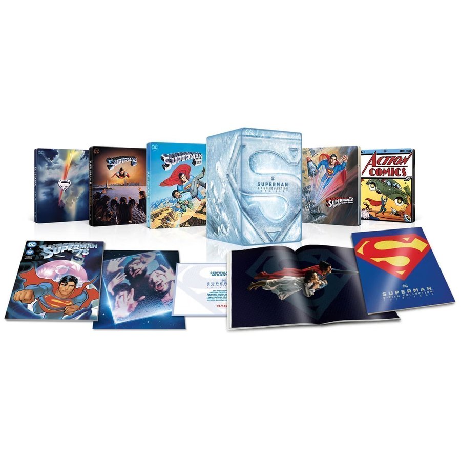 SUPERMAN I-IV | 4K UHD + Blu-ray | Warner Bros.