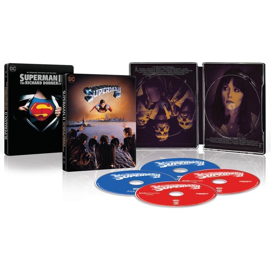 SUPERMAN I-IV | 4K UHD + Blu-ray | Warner Bros.