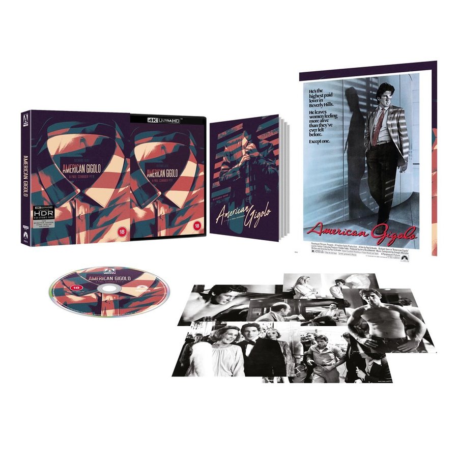 AMERICAN GIGOLO | UK Import | 4K UHD Limited Edition | Arrow Films