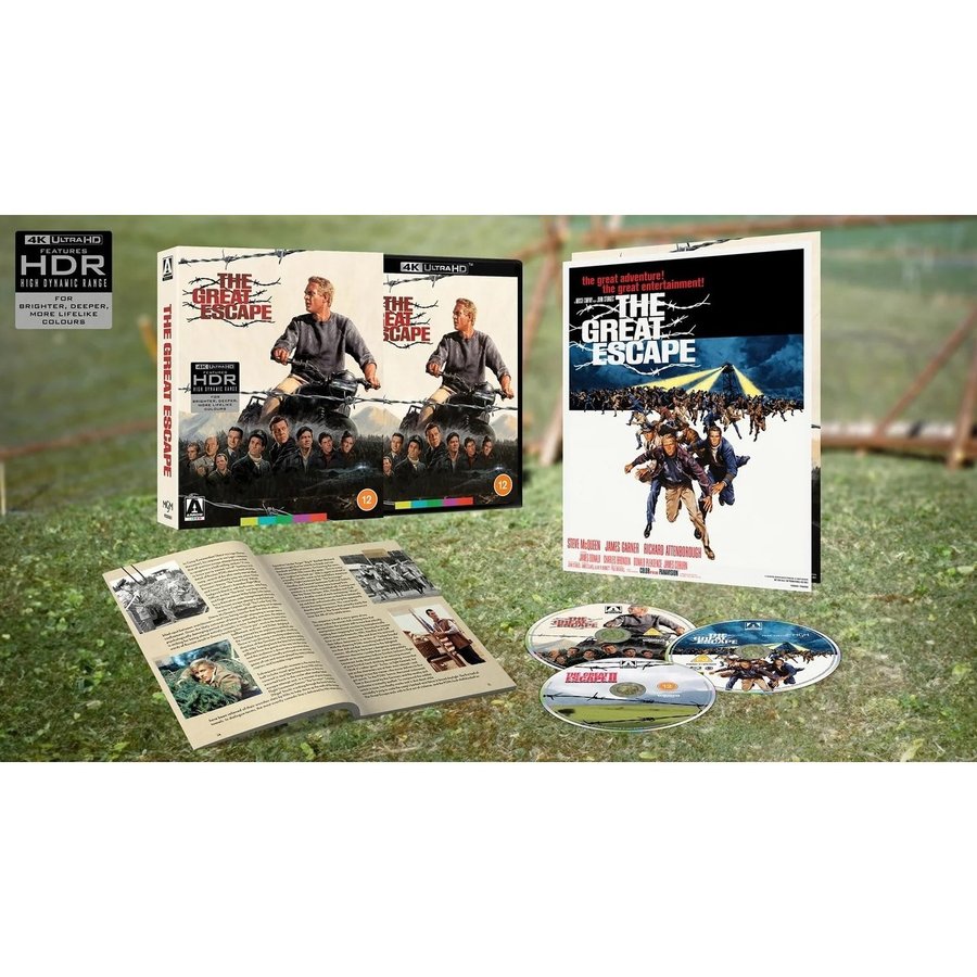 THE GREAT ESCAPE | 4K UHD + Blu-ray | Arrow Films