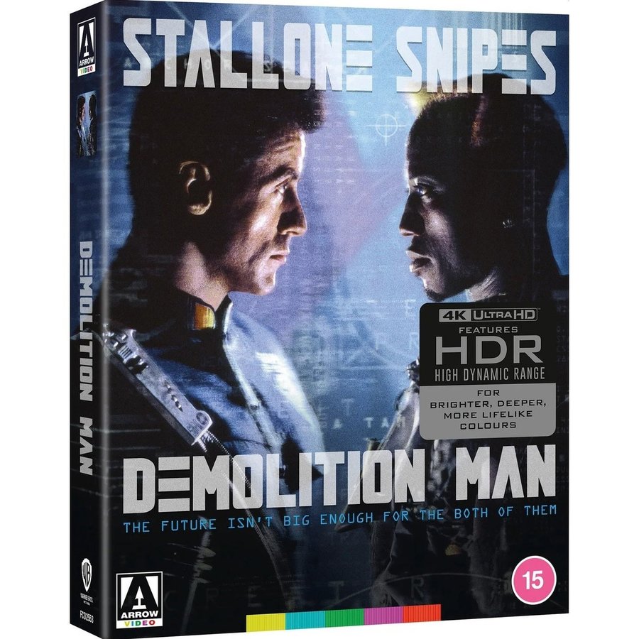 DEMOLITION MAN | UK Import | 4K UHD Limited Edition | Arrow Films