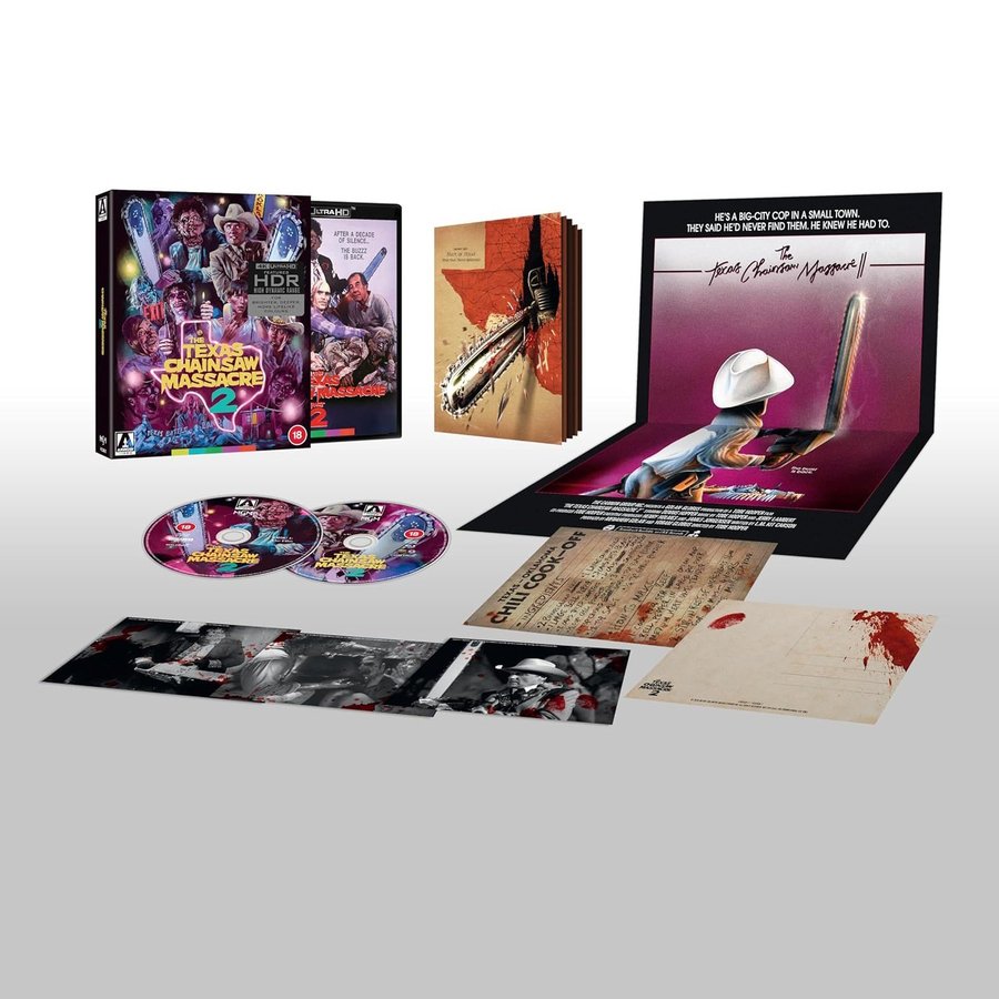 THE TEXAS CHAINSAW MASSACRE 2 | 4K UHD + Blu-ray | Arrow Films