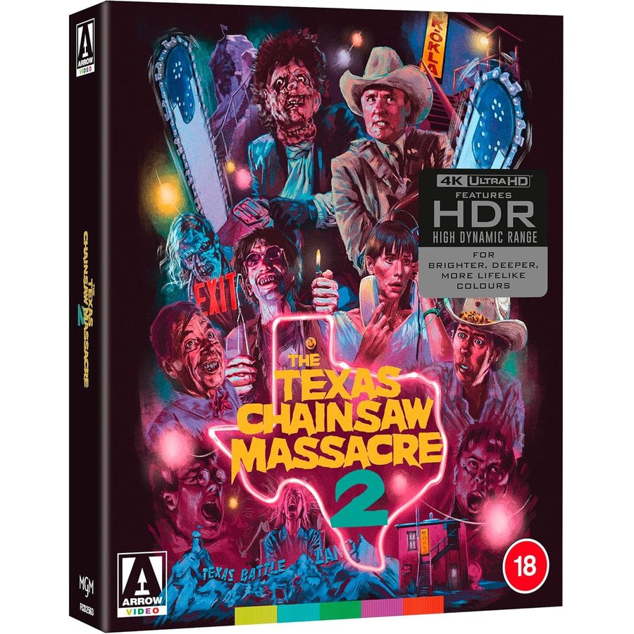THE TEXAS CHAINSAW MASSACRE 2 | 4K UHD + Blu-ray | Arrow Films