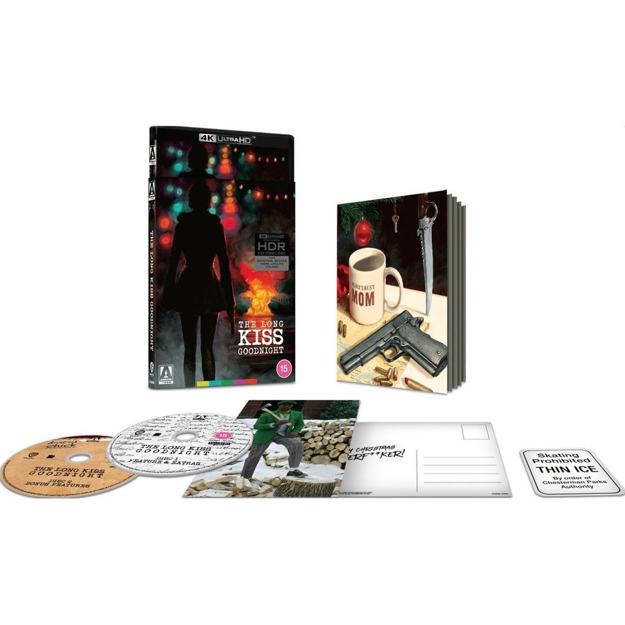 THE LONG KISS GOODNIGHT | 4K UHD + Blu-ray | Arrow Films