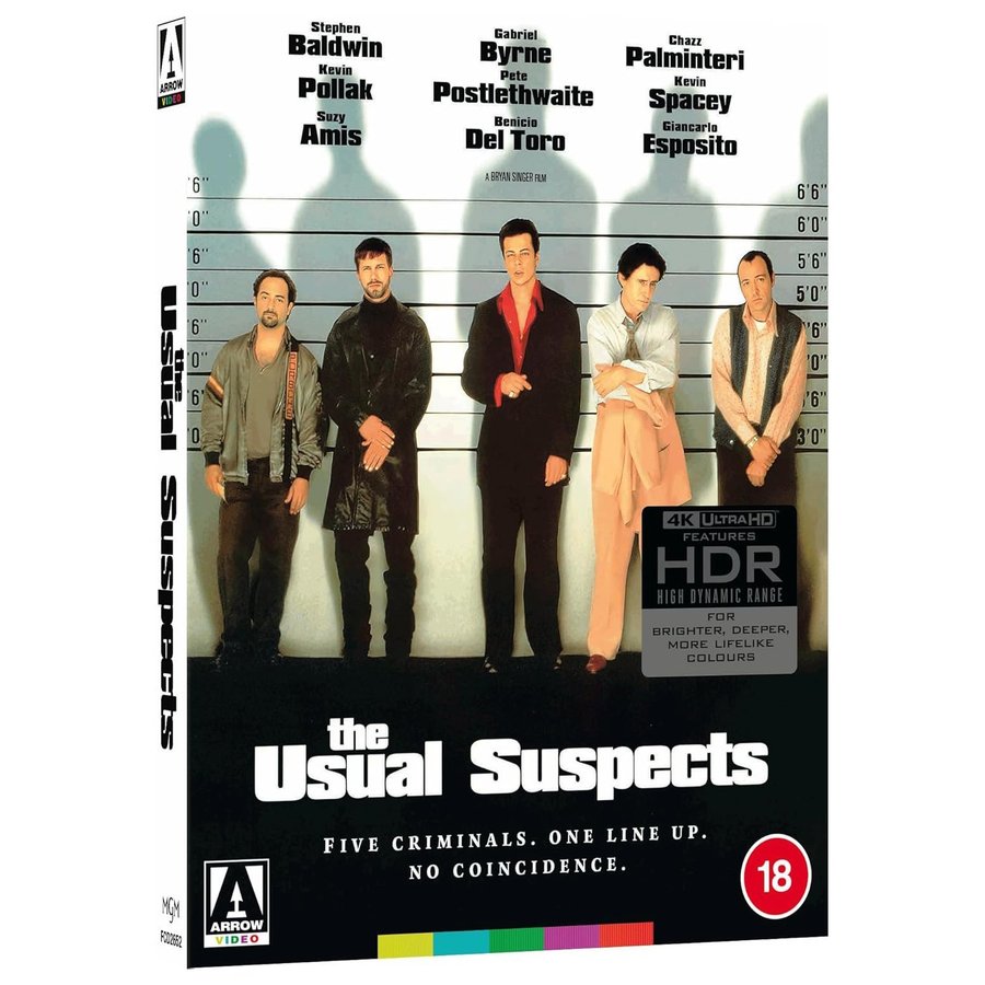 THE USUAL SUSPECTS | 4K UHD | Arrow Films