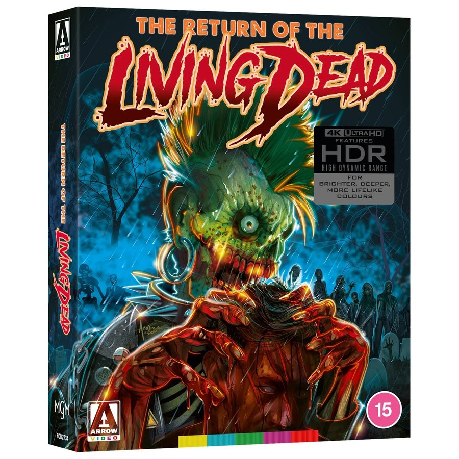 THE RETURN OF THE LIVING DEAD | 4K UHD + Blu-ray | Arrow Films