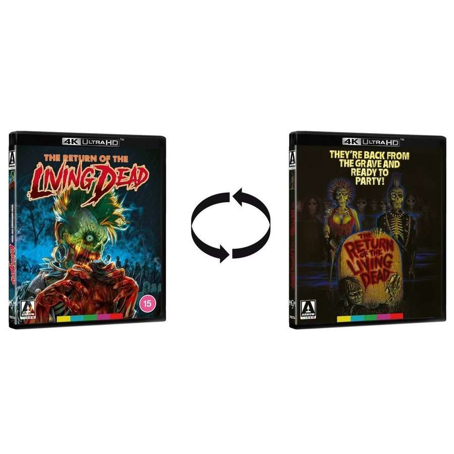THE RETURN OF THE LIVING DEAD | 4K UHD + Blu-ray | Arrow Films