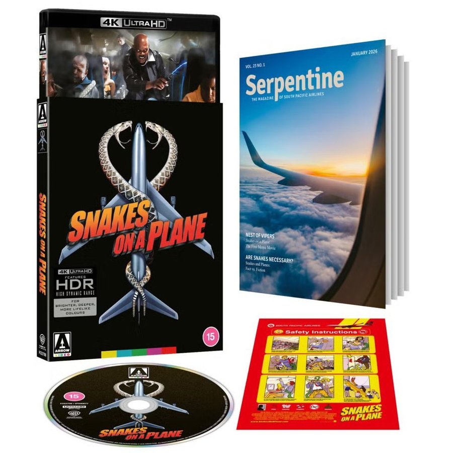 SNAKES ON A PLANE | 4K UHD | Arrow Films