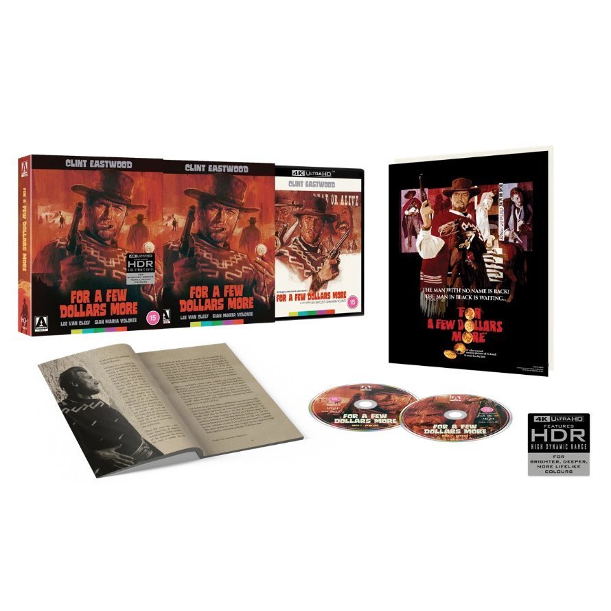 FOR A FEW DOLLARS MORE | 4K UHD + Blu-ray | Arrow Films