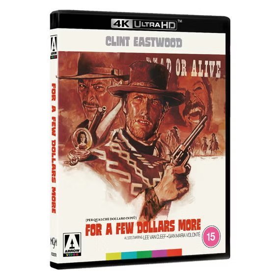 FOR A FEW DOLLARS MORE | 4K UHD + Blu-ray | Arrow Films