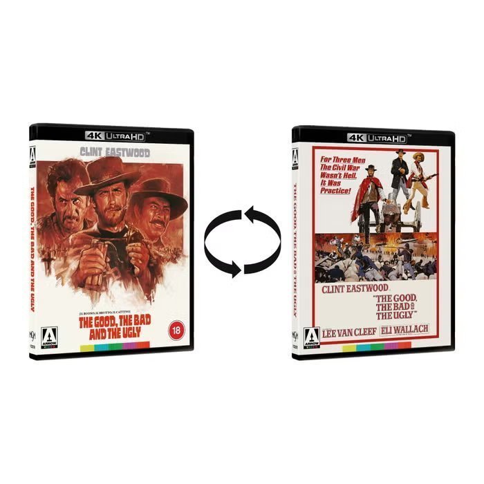 THE GOOD, THE BAD AND THE UGLY | UK Import | 4K UHD + Blu-ray Limited Edition | Arrow Films
