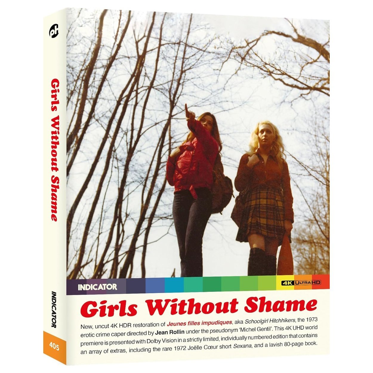 GIRLS WITHOUT SHAME (AKA SCHOOLGIRL HITCHHIKERS) | 4K UHD | Powerhouse Films