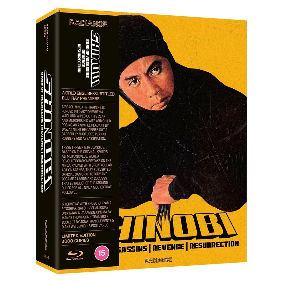 SHINOBI: BAND OF ASSASSINS / REVENGE / RESURRECTION | Blu-ray | Radiance Films
