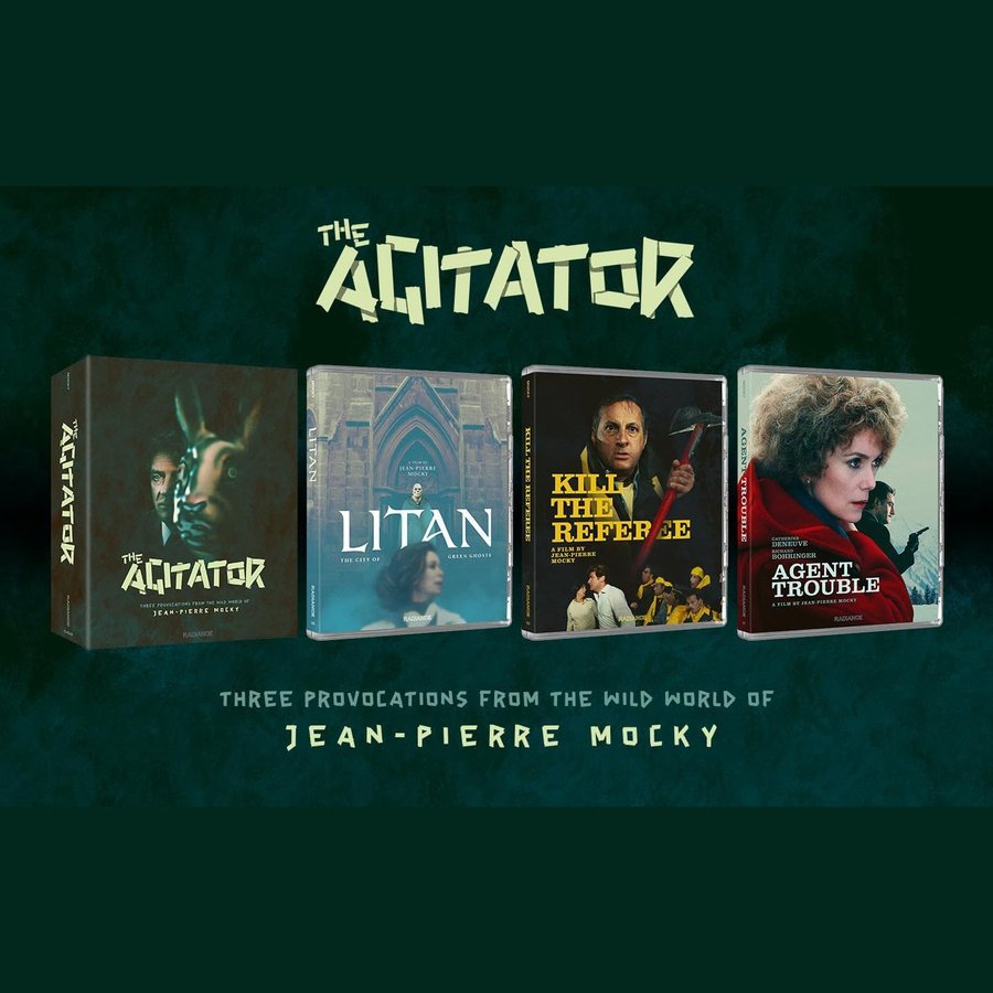 THE AGITATOR: THREE PROVOCATIONS FROM THE WILD WORLD OF JEAN-PIERRE MOCKY | Blu-ray