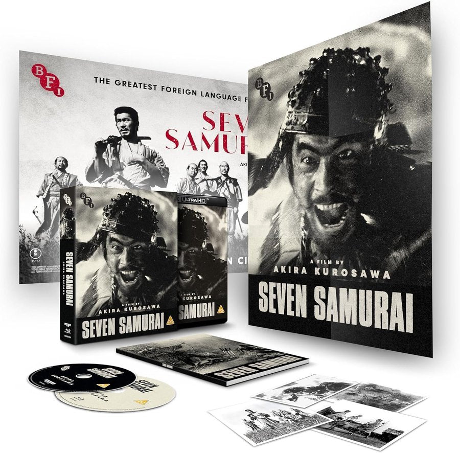 SEVEN SAMURAI | 4K UHD + Blu-ray | BFI Video