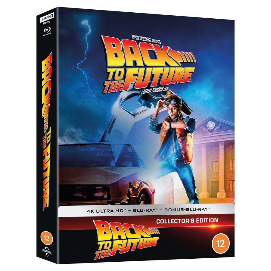 BACK TO THE FUTURE | UK Import | 4K UHD + Blu-ray Collector's Edition Steelbook | Universal