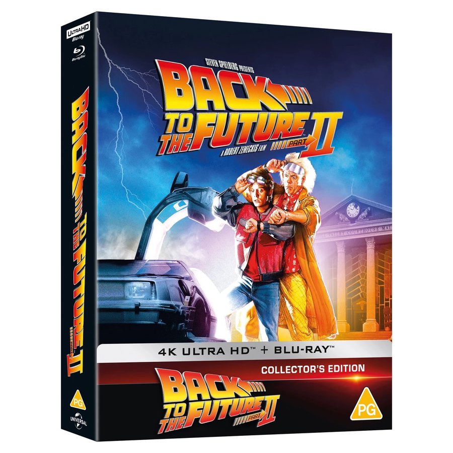 BACK TO THE FUTURE PART II | UK Import | 4K UHD + Blu-ray Collector's Edition Steelbook | Universal