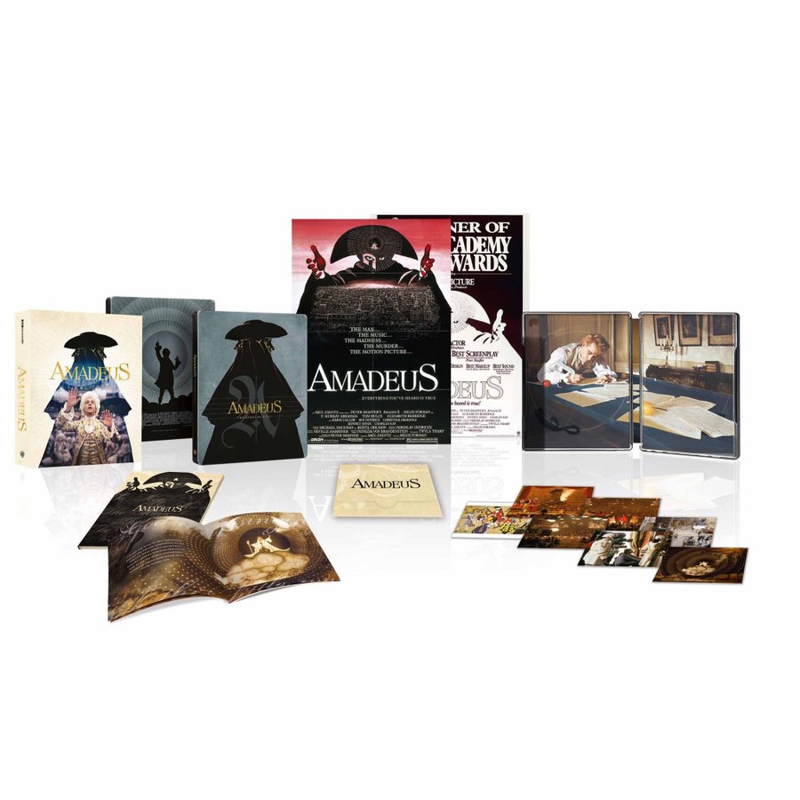 AMADEUS | UK Import | 4K UHD + Blu-ray Collector's Edition Steelbook | Warner Bros