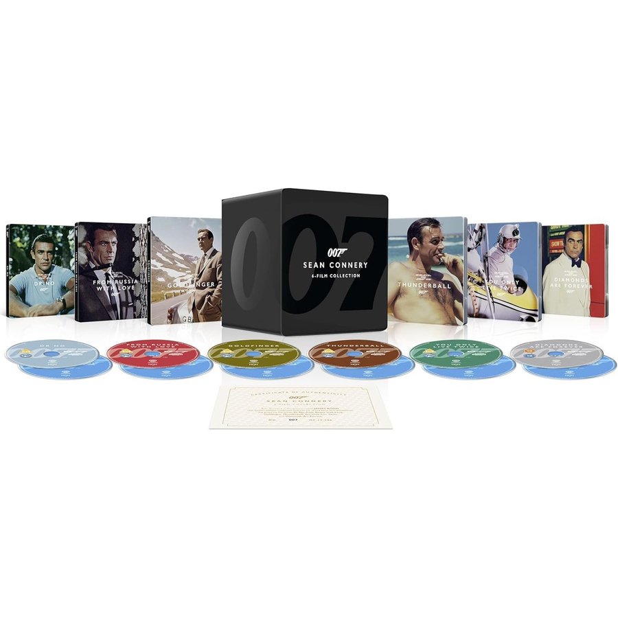 JAMES BOND: SEAN CONNERY 6-FILM COLLECTION | 4K UHD + Blu-ray | Warner Bros.