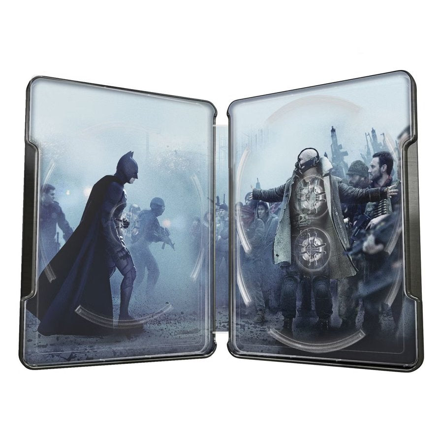 THE DARK KNIGHT TRILOGY | UK Import | 4K UHD + Blu-ray Steelbook Collection | Warner Bros