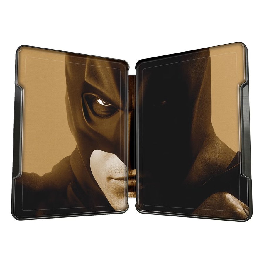 THE DARK KNIGHT TRILOGY | UK Import | 4K UHD + Blu-ray Steelbook Collection | Warner Bros