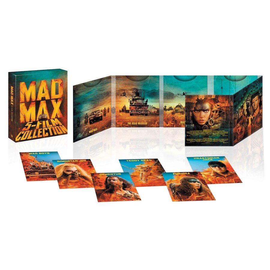 MAD MAX 5-FILM COLLECTION | 4K UHD + Blu-ray | Warner Bros.