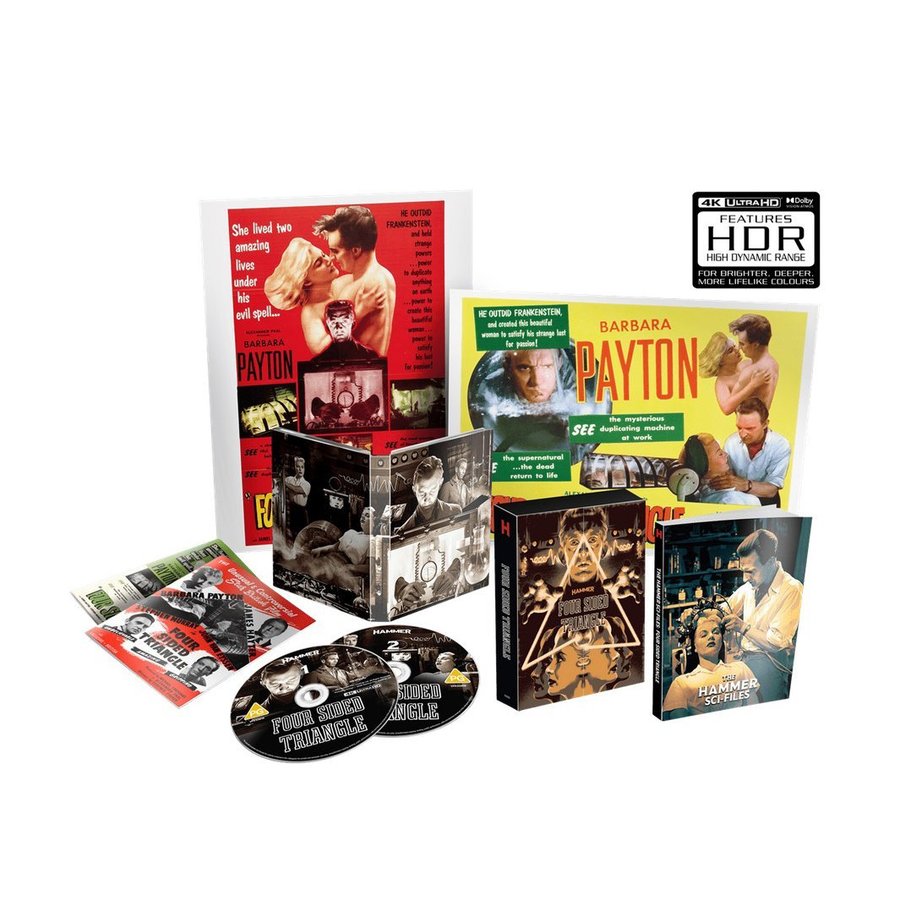 FOUR SIDED TRIANGLE | 4K UHD + Blu-ray | Hammer Films