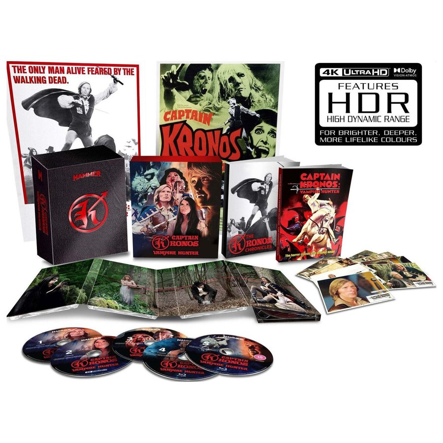 CAPTAIN KRONOS: VAMPIRE HUNTER | 4K UHD + Blu-ray | Hammer Films