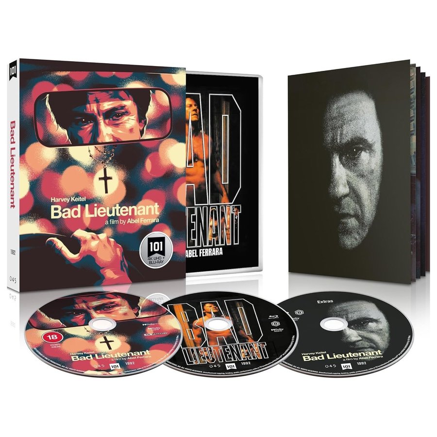 BAD LIEUTENANT | UK Import | 4K UHD + Blu-ray Limited Edition | 101 Films