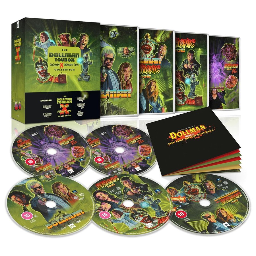 THE DOLLMAN TOYBOX: DOLLMAN X DEMONIC TOYS COLLECTION | Blu-ray | 101 Films
