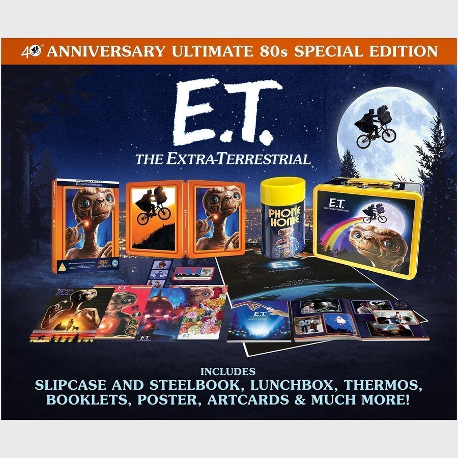 E.T. THE EXTRA-TERRESTRIAL | 4K UHD + Blu-ray | Universal Studios
